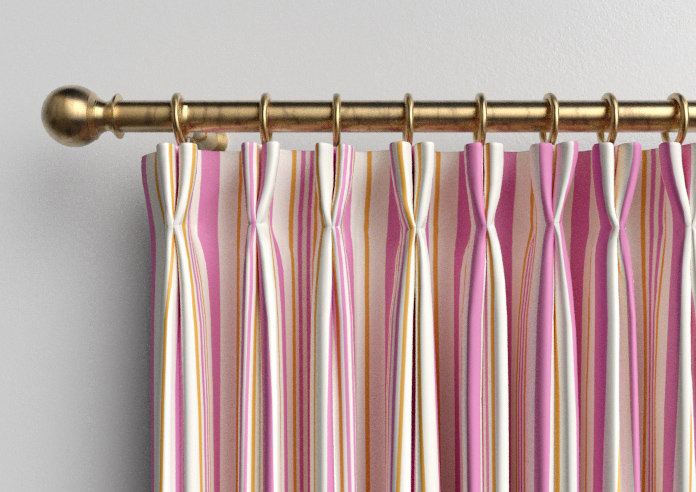 The British Stripe Co. George, Notting Hill No.1 - Made to Measure Curtains - Image 10